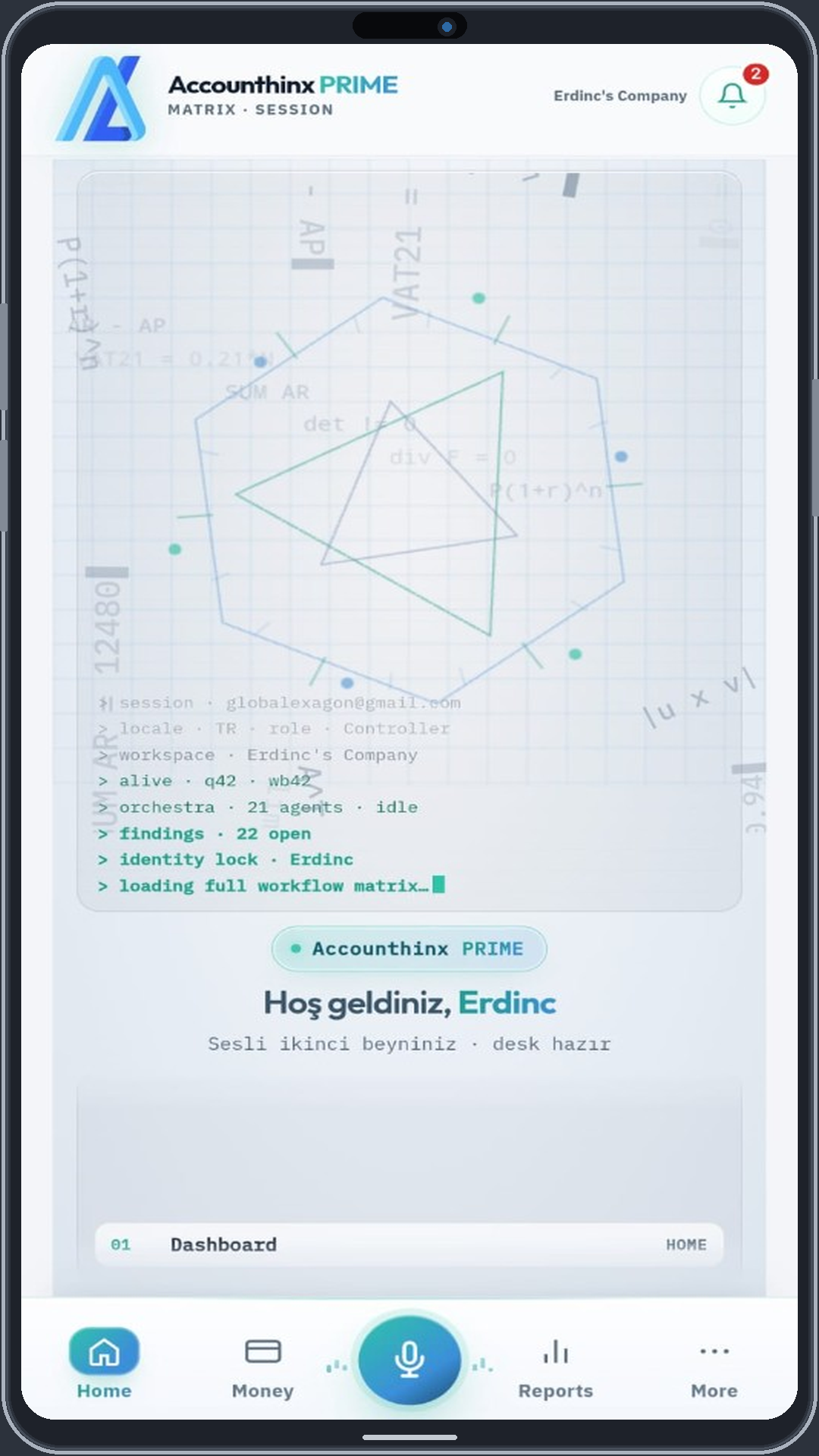 Accounthinx Home