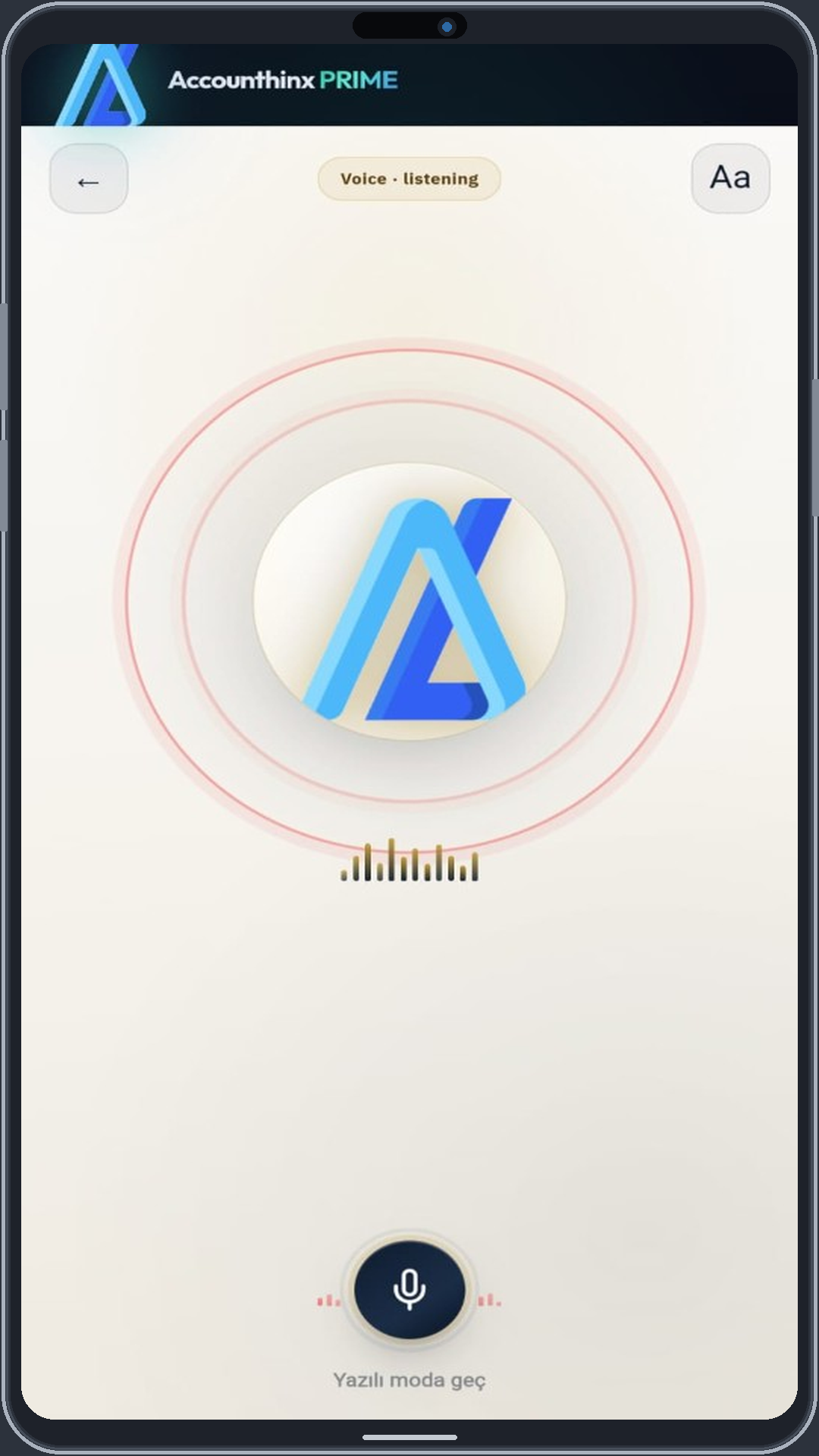Accounthinx PRIME voice